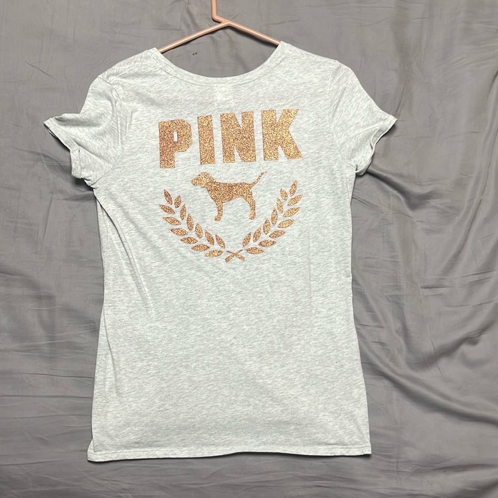 Pink simple tee